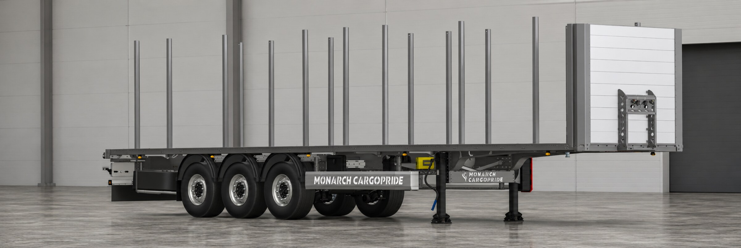 Шторный полуприцеп MONARCH CargoPride Дельта
